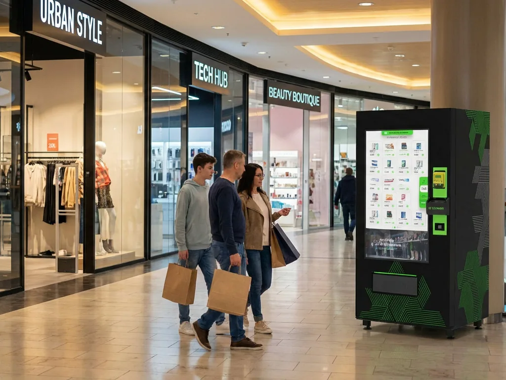 embedded vending machine user interface design